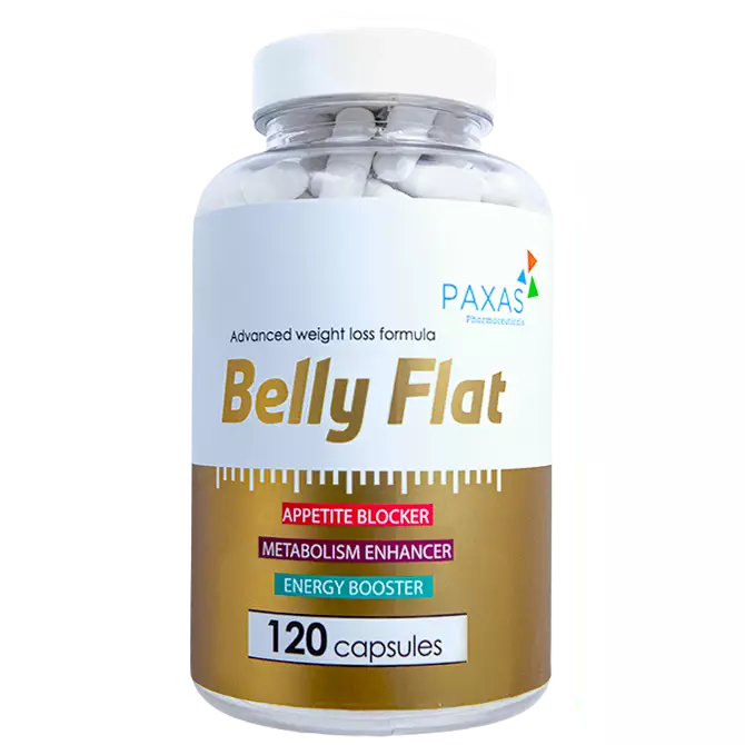Paxas Belly Flat 120 Capsules (BIO & ORGANIC )