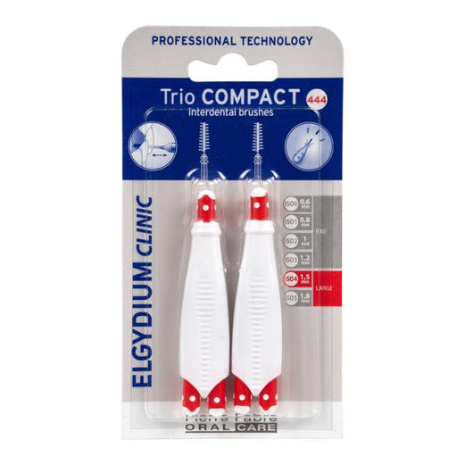 Elgydium Clinic Trio Compact Interdental Brushes 444, Large - Med7 Online