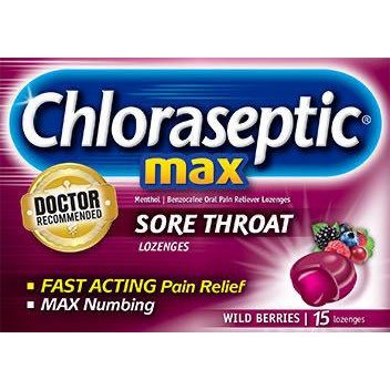 Chloraseptic® Sore Throat Lozenges - Med7 Online