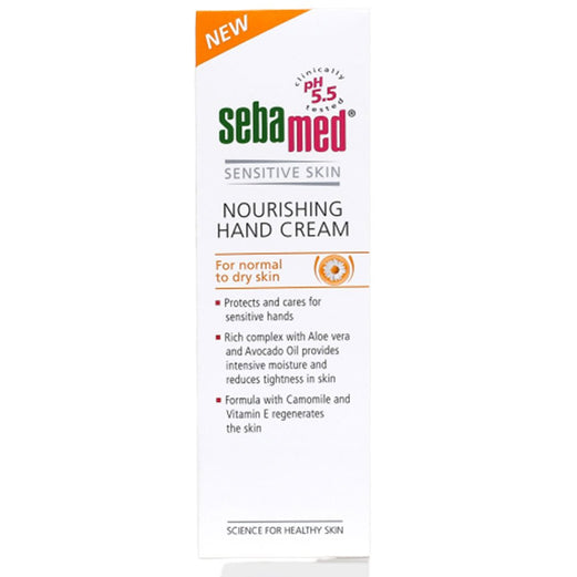 SEBAMED SENSITIVE SKIN HYDRATING HAND+NAIL BALM 75ML