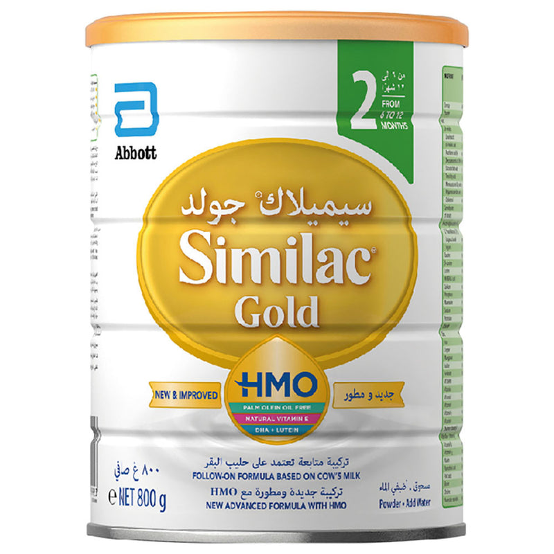 Similac Gold 2 Hmo Follow-On Formula Milk For 6-12 Months -400g & 800g