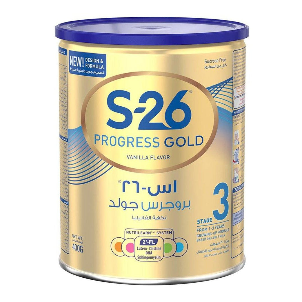 Wyeth S-26 ProGress Gold Stage 3 - Multiple Size ( 400g/900g ) - Med7 Online