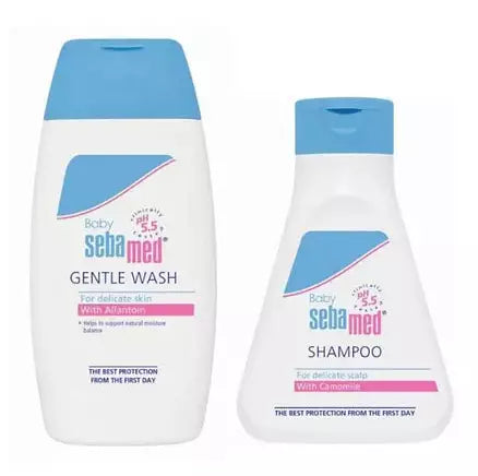 SEBAMED Value Pack Baby Gentle Wash 200ml + Shampoo 150ml
