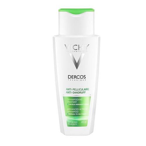Vichy Dercos Anti-Dandruff Shampoo Normal to Oily Hair 200ml - Med7 Online
