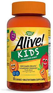 NATURES WAY ALIVE KIDS MULTIVITAMIN GUMMIES 60s