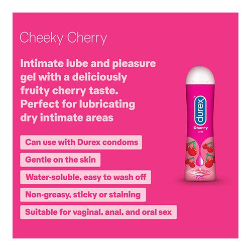 DUREX PLAY VERY CHERRY LUBE 50ML