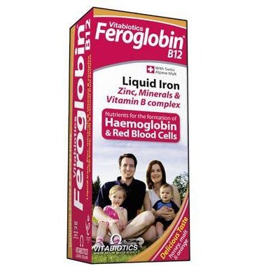 Vitabiotics - Feroglobin LiquidB12 Pack 200ML - Med7 Online