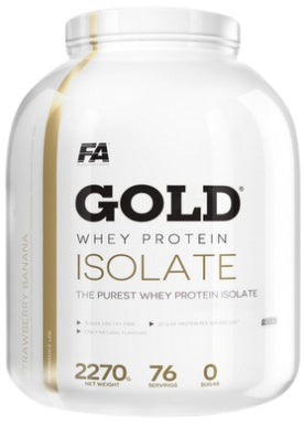 FA Nutrition Gold Whey Isolate 2.27 كجم كوكيز وكريمة 76 حصة