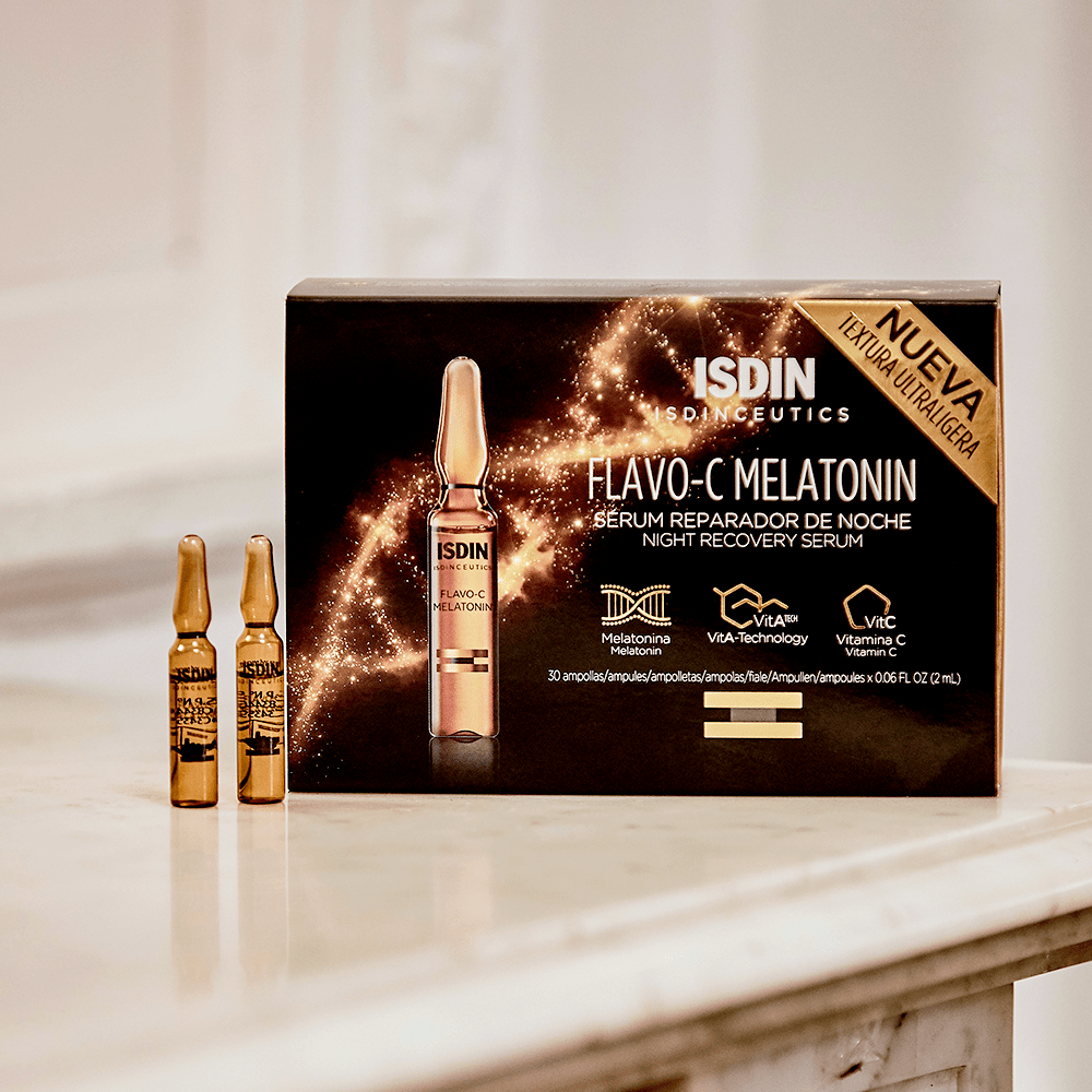 ISDIN CEUTICS FLAVO C MELATONIN SERUM 2ML AMP 30s