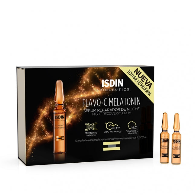 ISDIN ceutics Flavo-C Melatonin 2ml ampoules x10's - Med7 Online