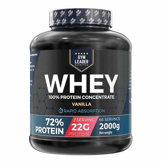 Gym Leader Whey Protein Vanilla 66 Servings