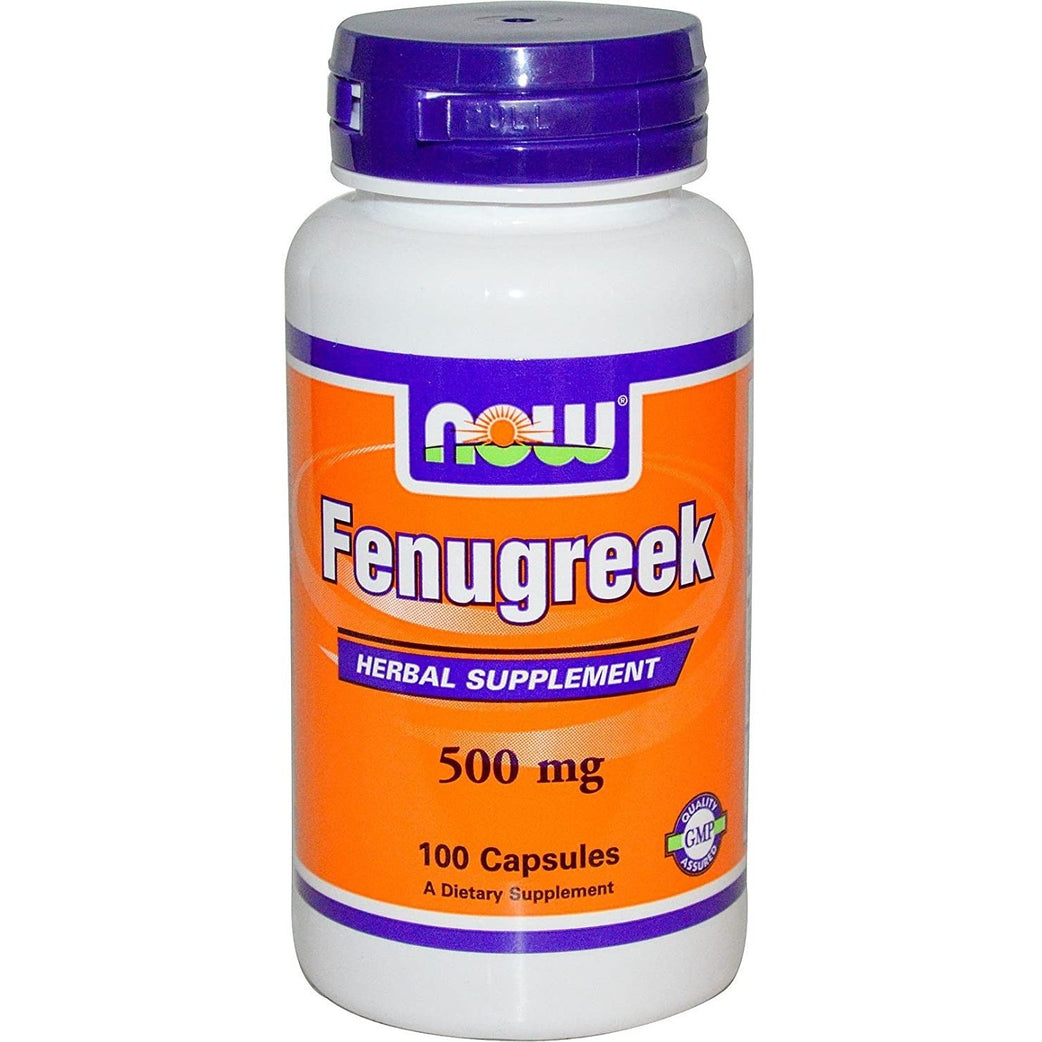 Now Foods - Fenugreek 500 Mg. 100 Capsules - Med7 Online