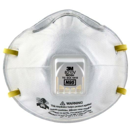 3M™ Particulate Respirator 8210V, N95 80 EA/Case - Med7 Online