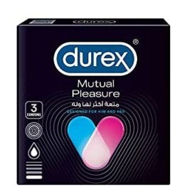 Durex Mutual Pleasure Condoms 3 pcs - Med7 Online