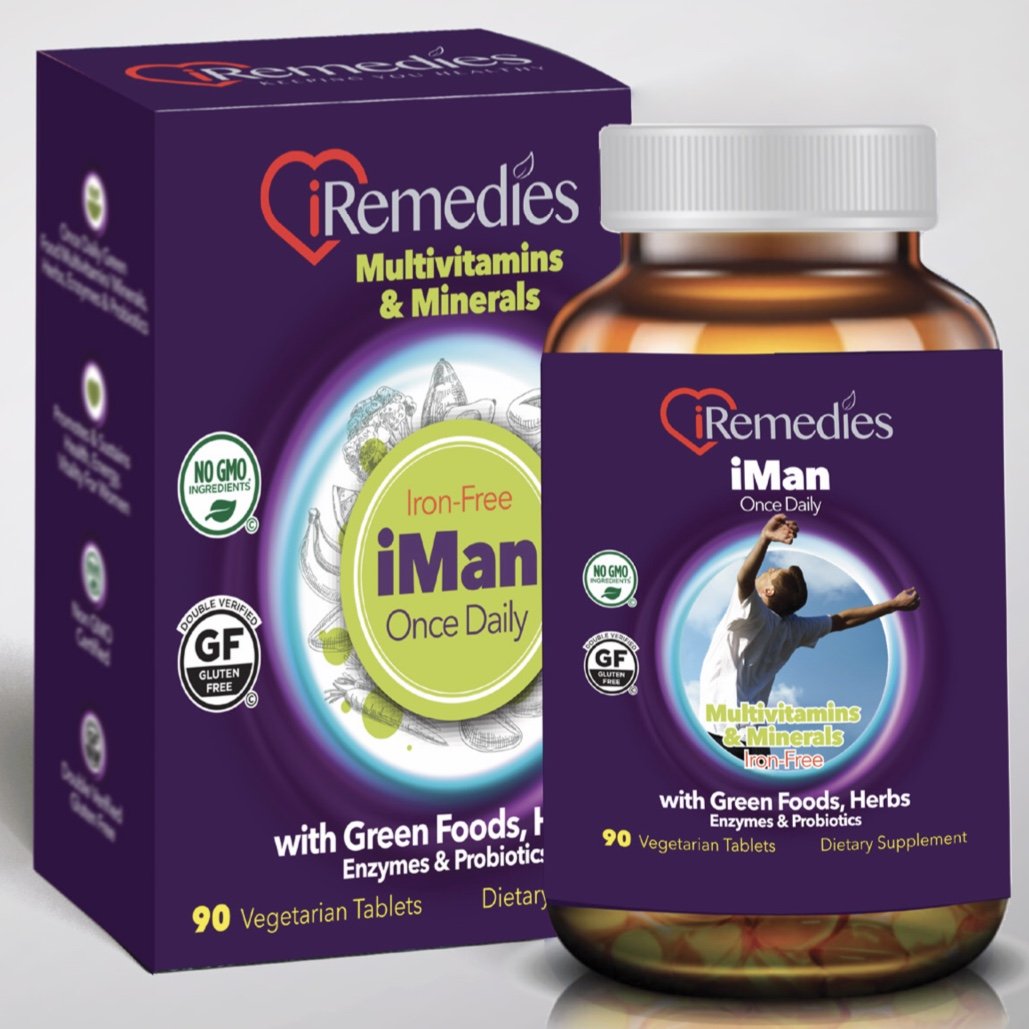 iRemedies i Man Once Daily 90s Capsules - Med7 Online