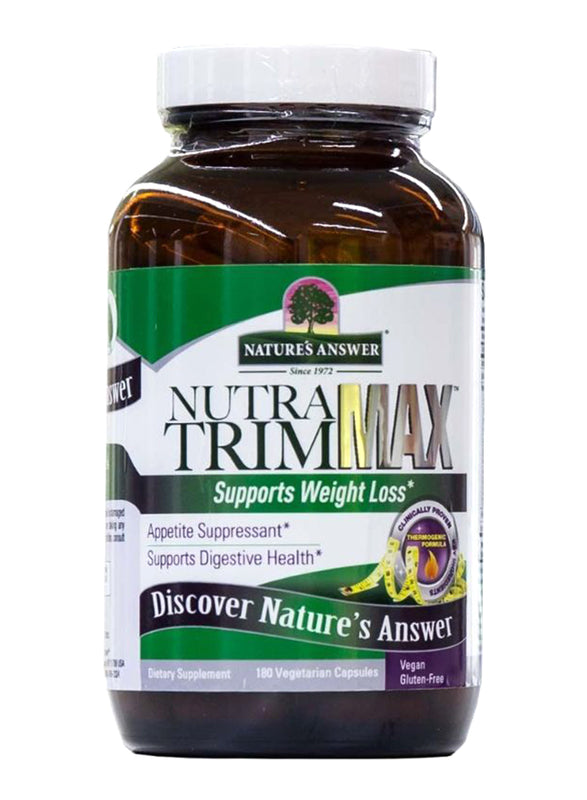 Nature's Answer  Nutra Trim Max Vegetarian Capsules 180's