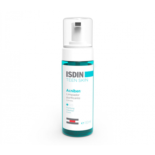 ISDIN Teen Skin Acniben Limpiador Purifying Cleanser Foam 150ml - Med7 Online