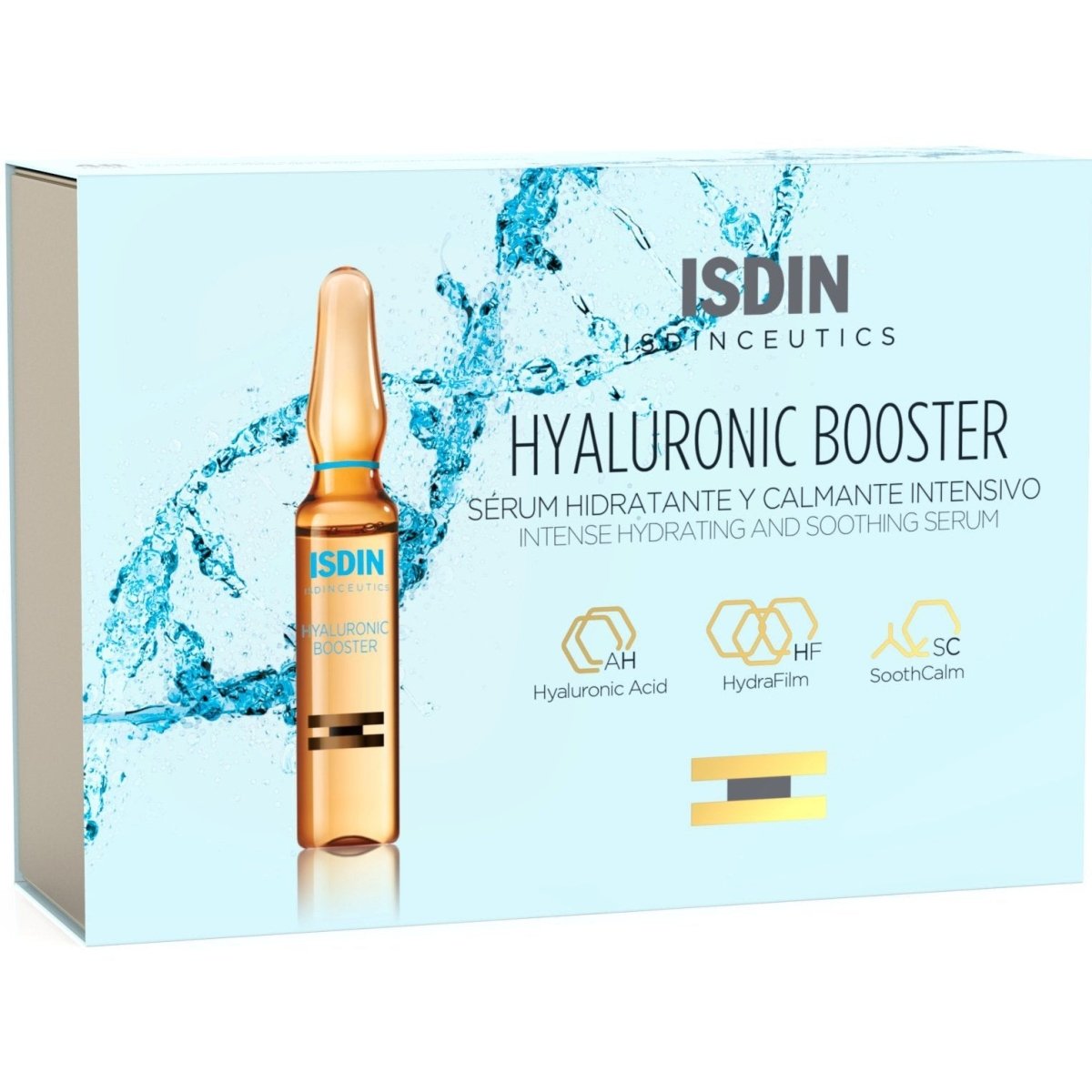 ISDIN Ceutics Hyaluronic Booster Hydrating Serum 2ml Amp 10s