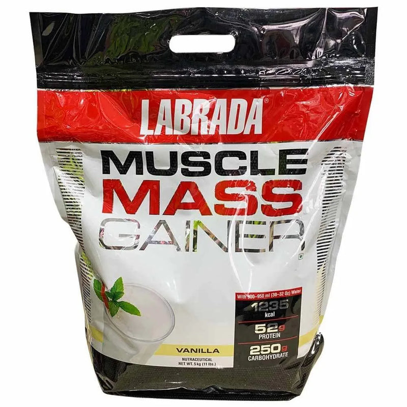 Labrada MUSCLE MASS GAINER 12LB Multiple Flavours
