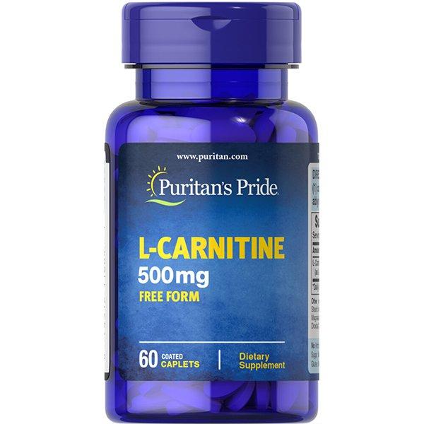 Puritans Pride L-Carnitine 500mg Tablet 60S - Med7 Online