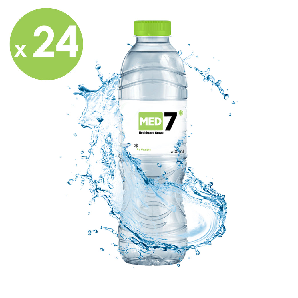MED7 Drinking Water Bottle, 500 mL - 24 pcs - Med7 Online