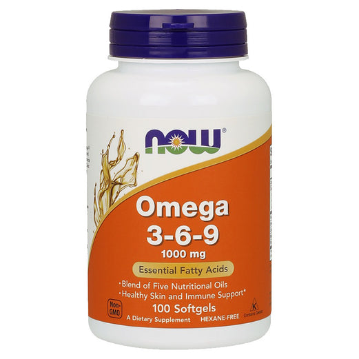 Now Super Omega 3-6-9 1000 mg Softgels 100S