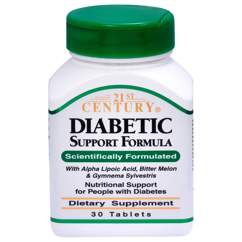 21st Century Diabetic Formula Tablets 30's - Med7 Online