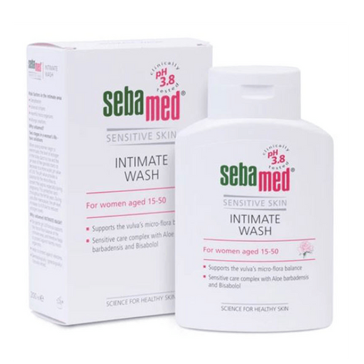 SEBAMED SENSITIVE SKIN INTIMATE WASH FOR WOMEN AGED 15-50 200ML