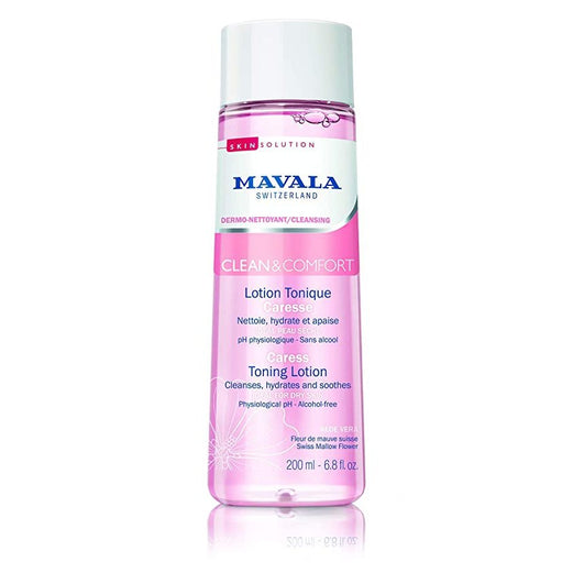 mavala clean & comfort lotion tonique caresse 200 ml