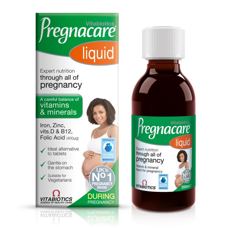 VITABIOTICS PREGNACARE LIQUID 200ML - Med7 Online