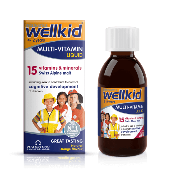 VITABIOTICS  Wellkid Multi-vitamin Liquid 150ml - Med7 Online