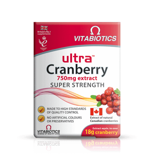 Vitabiotics Ultra Cranberry 30 Tablets