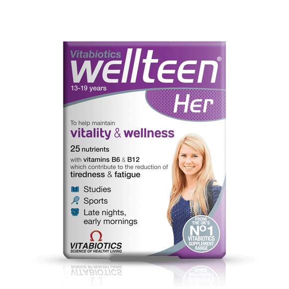Vitabiotics Wellteen Her 30 Tablets 