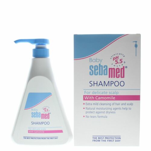 SEBAMED BABY  SHAMPOO FOR DELICATE SCALP WITH CAMOMILE(500ml,250ml & 150ml  )