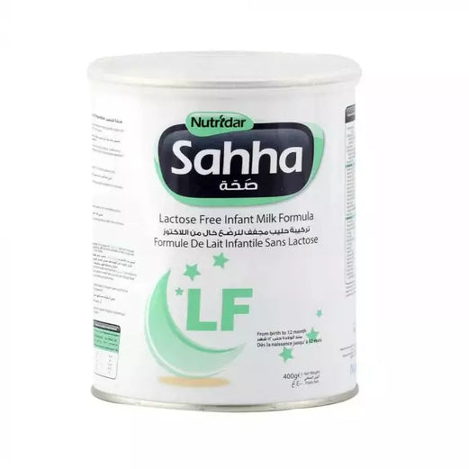 تركيبة حليب الأطفال Nutridar Sahha LF الخالية من اللاكتوز 400 جم