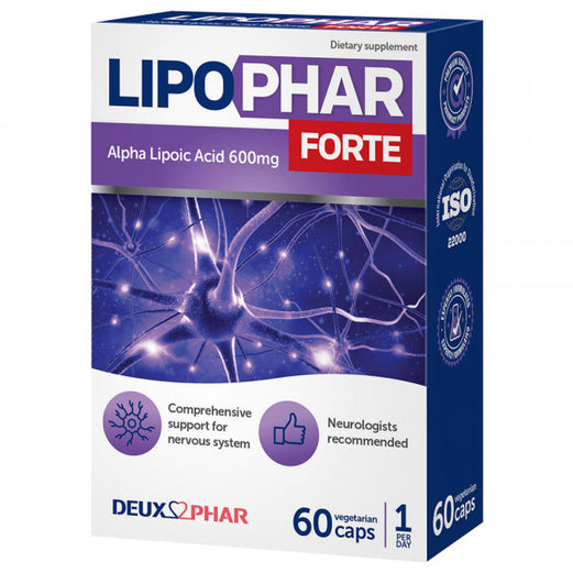 Deuxphar - Lipophar Forte - 60 Capsules
