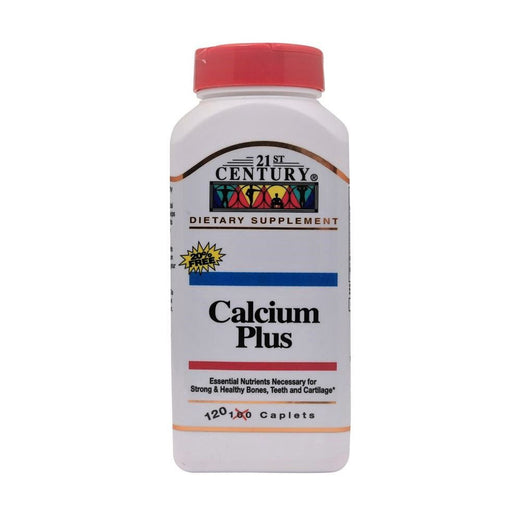 21st Century - Calcium Plus 120 Tablets - Med7 Online