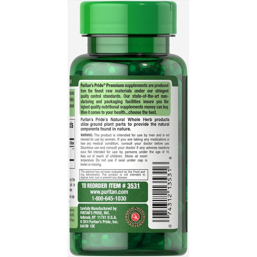 Puritan's Pride Saw Palmetto 450 mg - Med7 Online