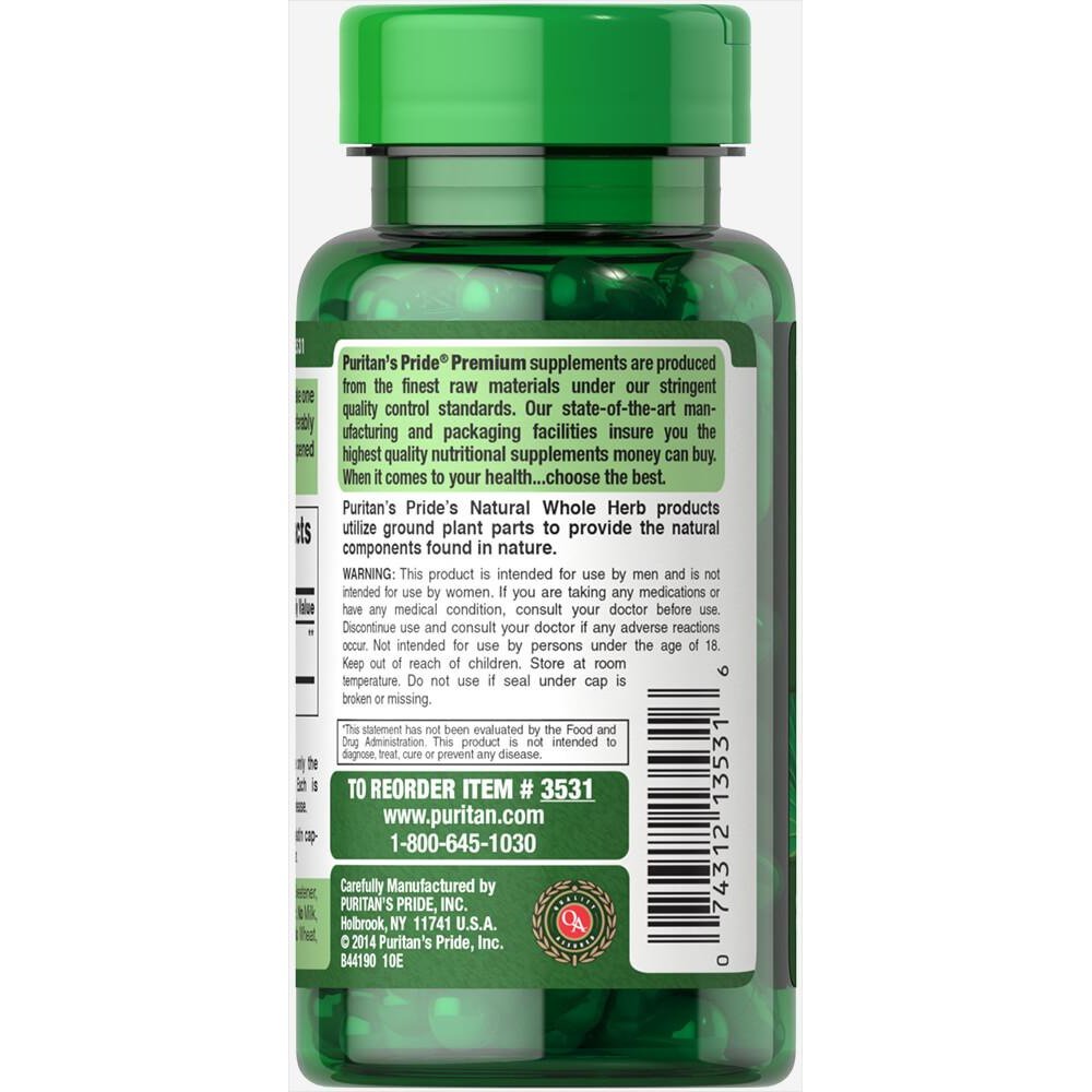 Puritan's Pride Saw Palmetto 450 mg - Med7 Online