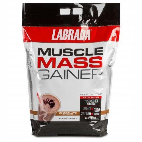 Labrada MUSCLE MASS GAINER 12LB Multiple Flavours - Med7 Online