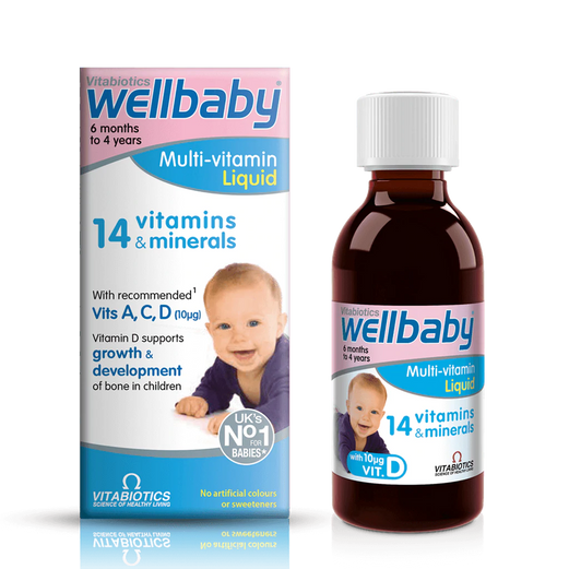 VITABIOTICS Wellbaby Multivitamin Syrup 150ml - Med7 Online