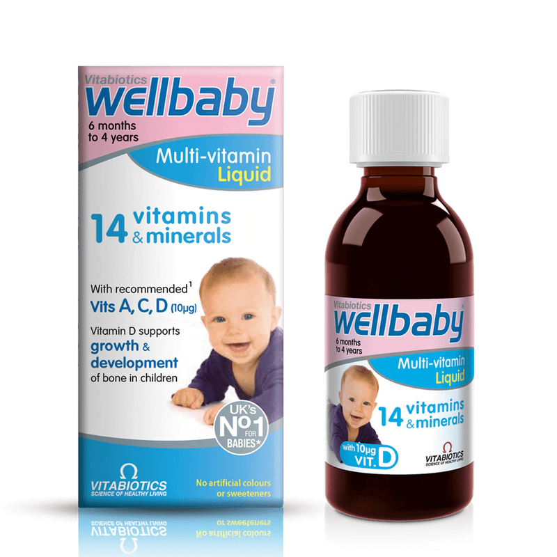 VITABIOTICS Wellbaby Multivitamin Syrup 150ml - Med7 Online