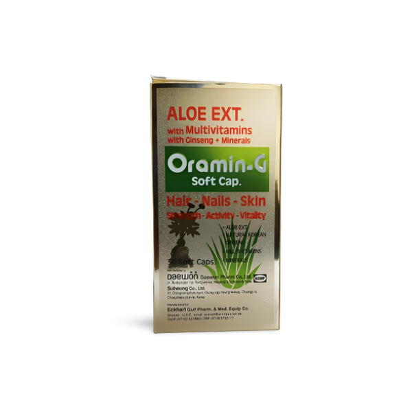 Oramin Aloe Ext. Dietary Supplement 30 Soft Caps - Med7 Online