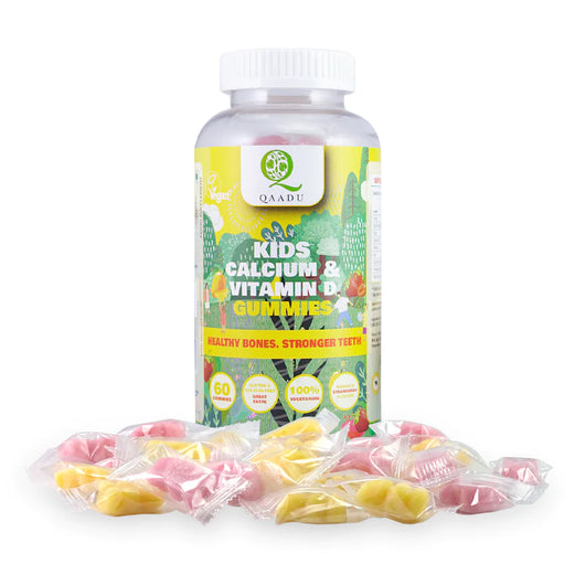 QAADU KIDS CALCIUM&VITAMIN D GUMMIES 60s