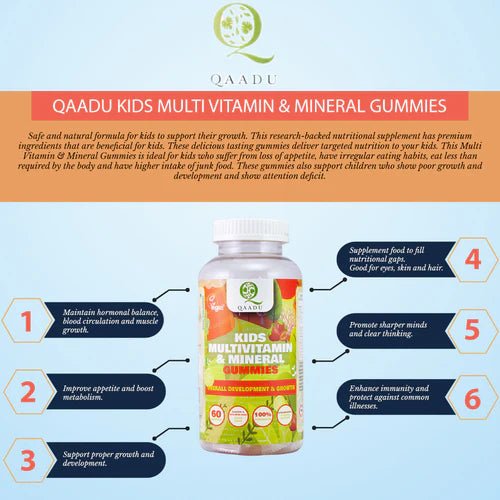 كادو كيدز أقراص مضغ متعددة الفيتامينات، 60 قطعة